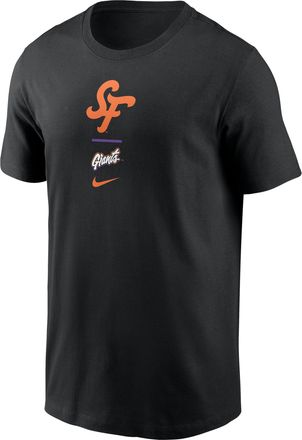 Nike San Francisco Giants City Connect 2-Hit Nike Mens MLB T-Shirt in Black | N19900AGIA-V0M