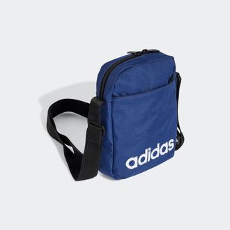 adidas Turnbeutel ADIDAS PERFORMANCE LINEAR ORG, Damen, blau (dunkelblau, wei&szlig;), Obermaterial: 100% Polyester, Taschen Turnbeutel