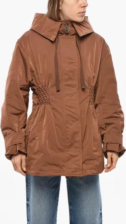 Ermanno Scervino Slim-Fit Nylon Jacket with Hood Ermanno Scervino