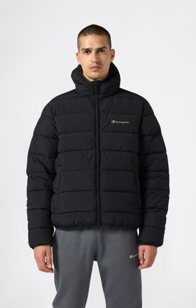 Champion Steppjacke CHAMPION Padded Outdoor Jacket, Herren, Gr. XXL (60/62), schwarz (nbk), Obermaterial: 100% Polyamid, Jacken Steppjacke, f&uuml;r Erwachsene, aus