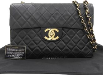 Chanel Pre-owned Fabric chanel-bags - Dames - Vintage Schoudertas - Zwart - ONE Size - Vintage