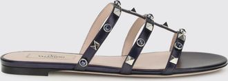 Valentino Garavani Sandalo Rockstud in pelle