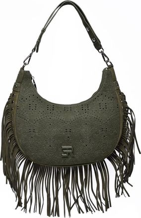 Ermanno Scervino Hobo Terra Canvas Sangallo - Military Green