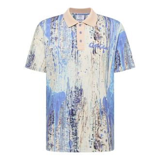 Carlo Colucci Tops, Heren, Veelkleurig, M, Polo Shirt