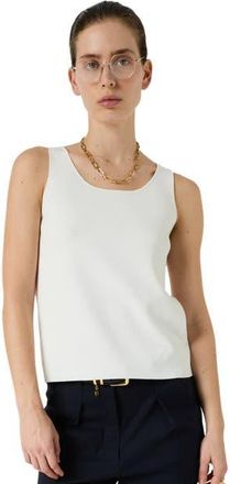 Gerard Darel Lucina Round Neck Knit Vest in White at Nordstrom, Size X-Large