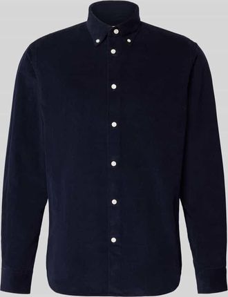 Selected Regular Fit Cordhemd aus reiner Baumwolle Modell DANNI in Dunkelblau, Größe XXL