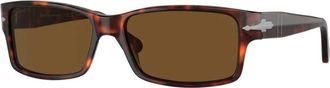 Persol Klassieke zonnebril met gepolariseerde lenzen - unisex - Zonnebrillen - Bruin - 58 MM - Accessoires