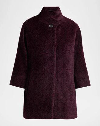 Cinzia Rocca Three-Quarter-Length-Sleeve Coat