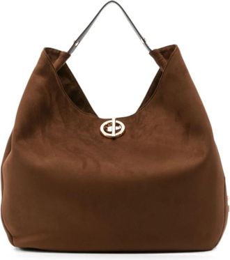 Liu Jo Hobo Bag - Dames - Schoudertassen - Bruin - ONE Size - Polyester - Tassen