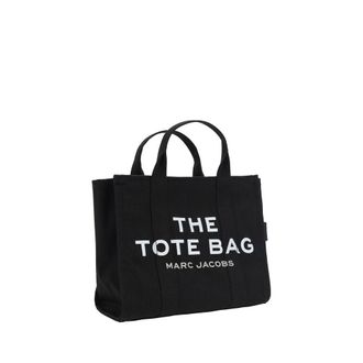 Marc Jacobs Womens Cotton Canvas Tote Black