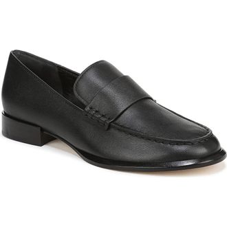 Vince Nelli Leather Loafer in Black at Nordstrom Rack, Size 6