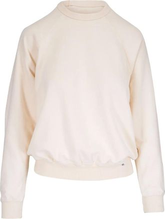 Mother cotton sweatshirt - women - Cotton - S - Neutrals