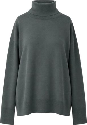 Gran Sasso Coltrui - Dames - Truien - Grijs - Maat: 3XL Wol
