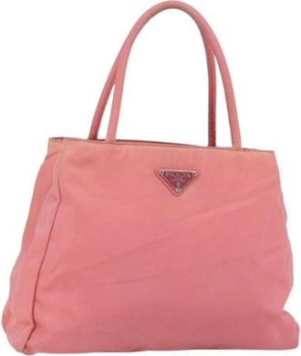 Prada Pre-owned Tote Bags, female, Pink, Size: ONE SIZE Pre-owned Tote Bag