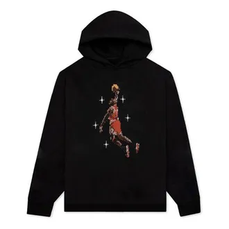 Nike Jordan Air Jordan Pixel Printing Basketball Sports Fleece Black DC9713-010