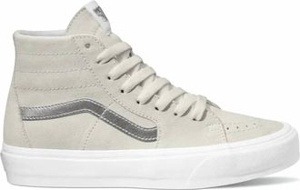 Vans Womens Sk8-Hi Tapered Shoe In High Silver