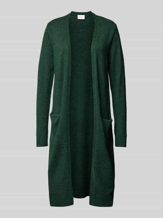 Vila Longcardigan mit Eingrifftaschen Modell RIL in Bottle, Gr&ouml;&szlig;e S