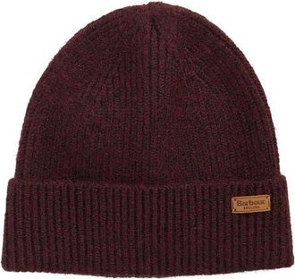 Barbour Pendle Beanie in Wine at Nordstrom