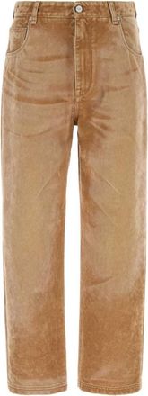 Fendi Brown Denim Jeans