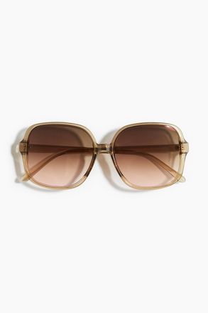 H&M Eckige Sonnenbrille - Beige