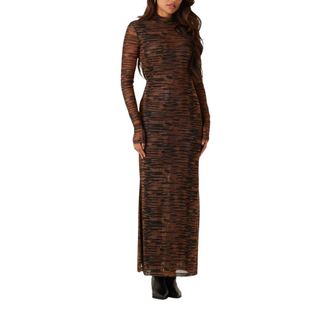 Harper & Yve Dames, Jurken, Bruin, Maat: XS