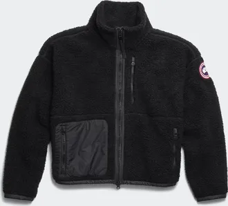 Canada Goose Chandail en molleton &agrave; fermeture &agrave; glissi&egrave;re Simcoe (Femmes, Carmine Red/Nocturne, TP)