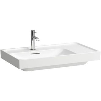 Laufen Meda Lavabo, Empotrable, 800x460mm, Repisa Derecha, 1 - Laufen