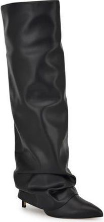 Nine West Randee Pointed Toe Knee High Boot in Black at Nordstrom Rack, Size 8.5