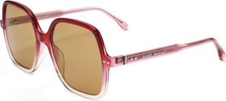Isabel Marant Womens 56 mm Brown Sunglasses