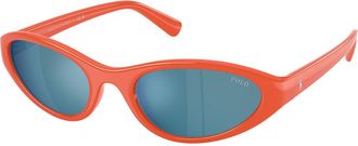 Polo Ralph Lauren PH4248U 587155 Mens Sunglasses Orange Size 55