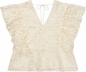 Munthe Blouse - Dames - Blouses - Beige - XS - Overhemden