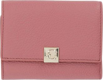 Coccinelle Cartera de piel plegable - Accessories - Mujer - Rosa - ONE SIZE