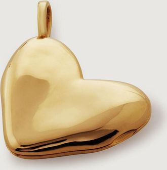 Monica Vinader Gold Heart Locket