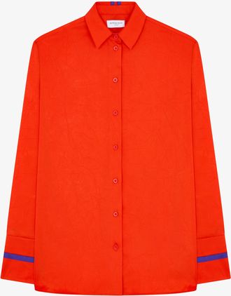 Serena Bute Oversized Shirt 25 - Bright Red