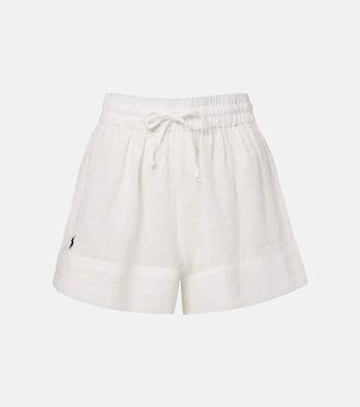 Polo Ralph Lauren Cotton and linen Bermuda shorts