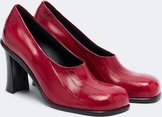 Proenza Schouler Salones Esme de piel de anguila