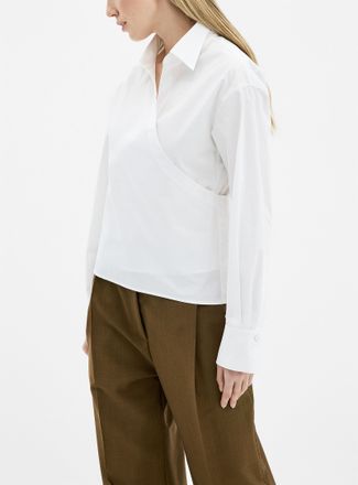 R&oacute;he Womens Poplin wrap shirt