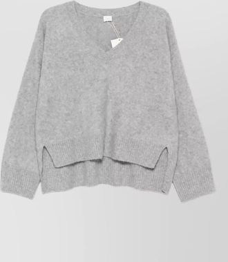 C.T. Plage wool v-neck long-sleeve jumper