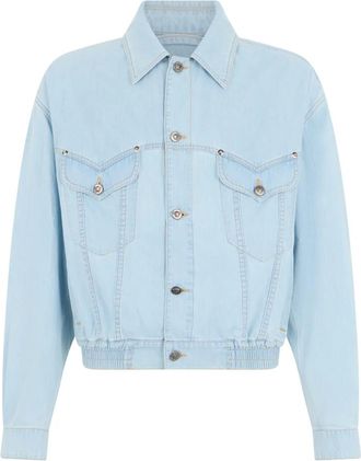 Versace Hombre, Chaquetas, Azul, Talla: M