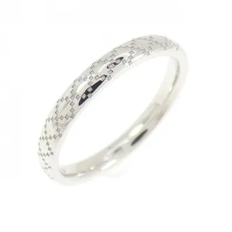 Gucci White Gold White Gold (18K) Band Ring (Pre-Owned)