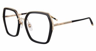 Chopard Demo Geometric Unisex Eyeglasses VCHG28S 300N 53