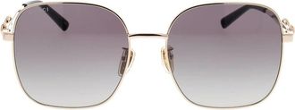 Gucci Accessoires, unisex, Geel, ONE Size, Zonnebril