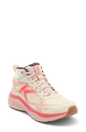 Keen Leiki Waterproof Mid Hiking Boot in Birch/Cameo Rose at Nordstrom Rack, Size 9