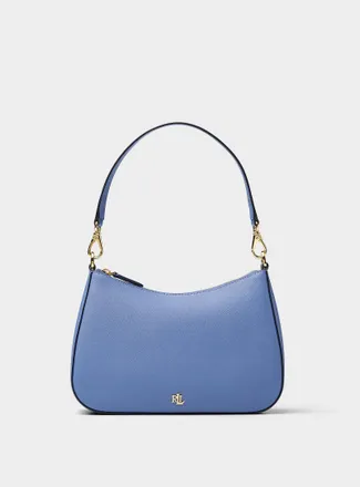 Lauren Ralph Lauren Womens Danni textured leather crossbody bag