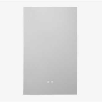 Sklum Espejo De Pared Rectangular 55x90 Cm Para Ba&ntilde;o Con Luz Led Y Antivaho Riben Sklum