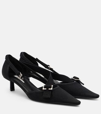 Prada Canvas pumps