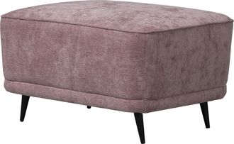 HOME AFFAIRE Polsterhocker »Ashly« in 3 Bezugsvarianten, Bouclé, Samtoptik und Struktur weich