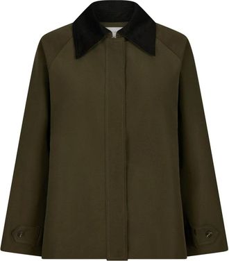 Neo Noir Jassen, Dames, Groen, XL, Polyester, Donkergroene Schone Jas