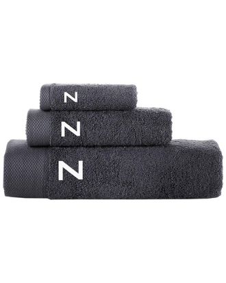 Brooks Brothers Set Of 3 Monogrammed Towels