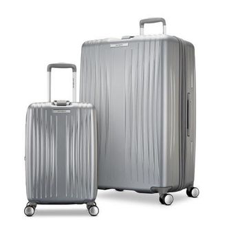 Samsonite Opto 3 Hardside 2 Piece Set (CO/LG) Spinner Luggage in Metallic Silver at Nordstrom